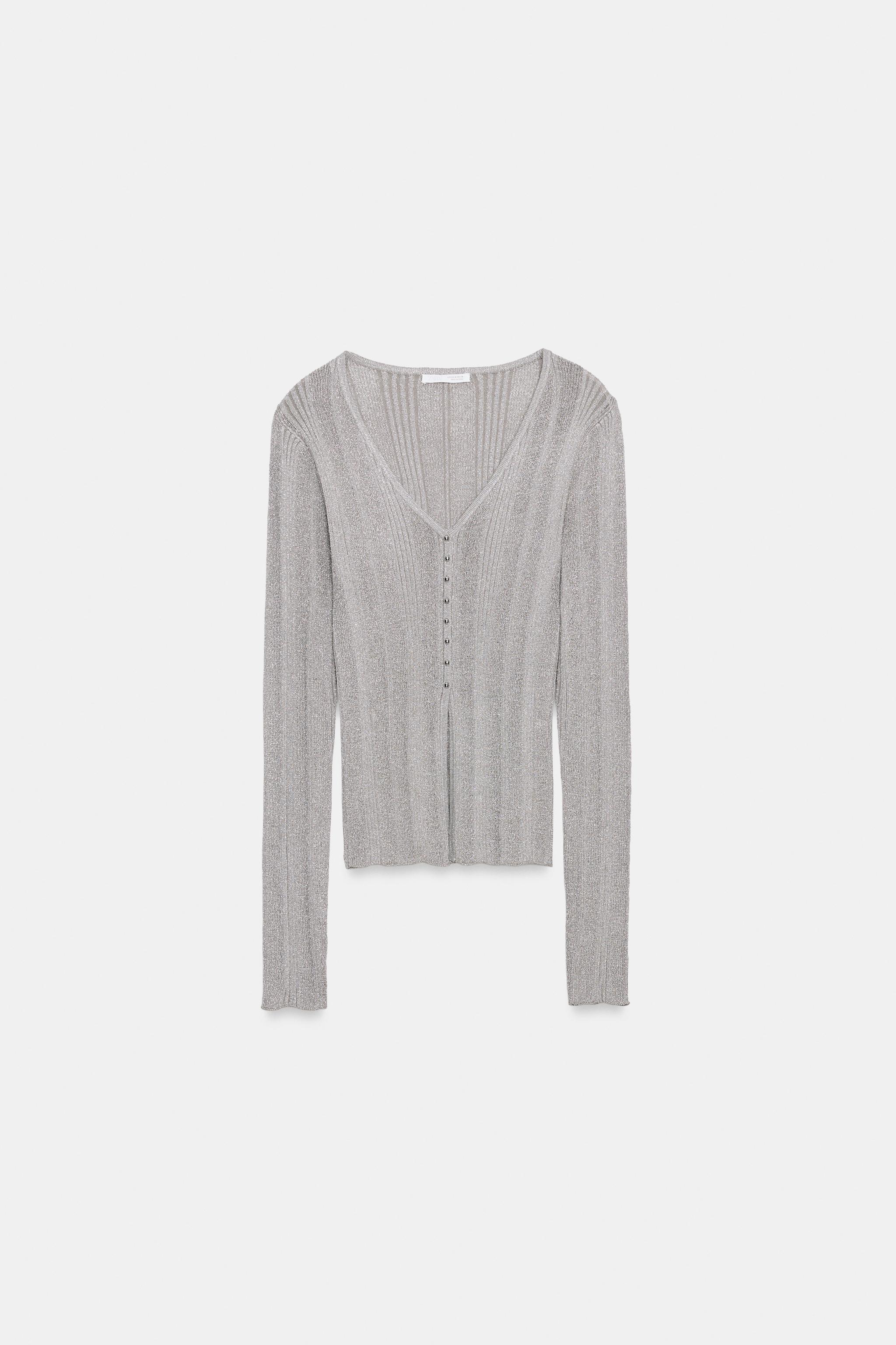 GILET FIL MÉTALLISÉ
